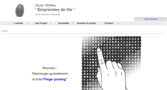 Desktop Screenshot of empreintesdevie.fr